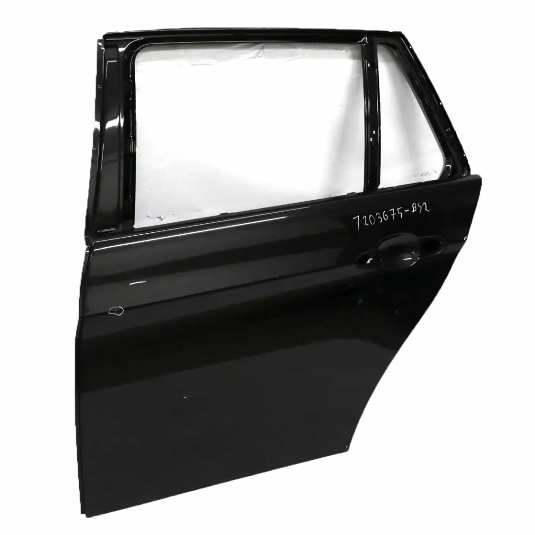 Door Rear Left N/S BMW E91 Touring Black Sapphire Metallic - 475 to with Part number 7203675 Door Rear Left N/S BMW E91 Touring Black Sapphire Metallic - 475 - SKU 7203675-BS2 - Part number 7203675