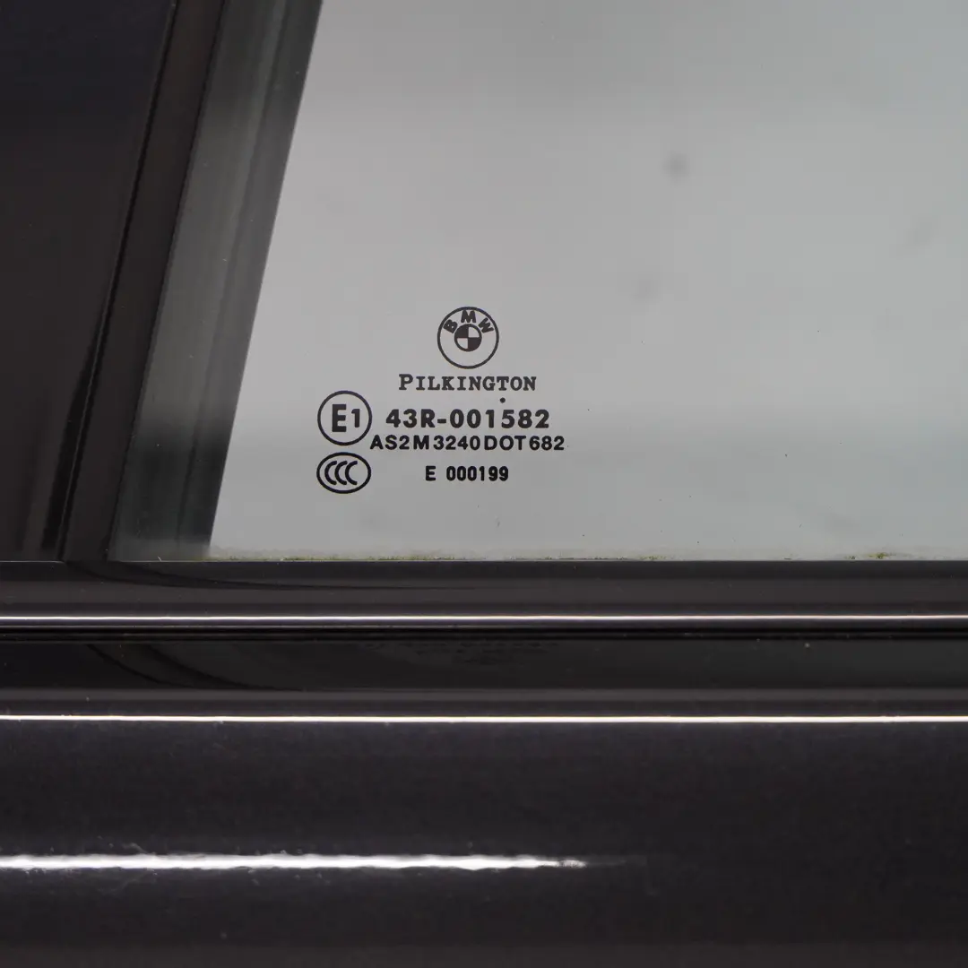 BMW E91 Touring Puerta Trasera Izquierda Negro Zafiro Metálico - 475 - SKU 7203675-BS4 - Número de pieza 7203675