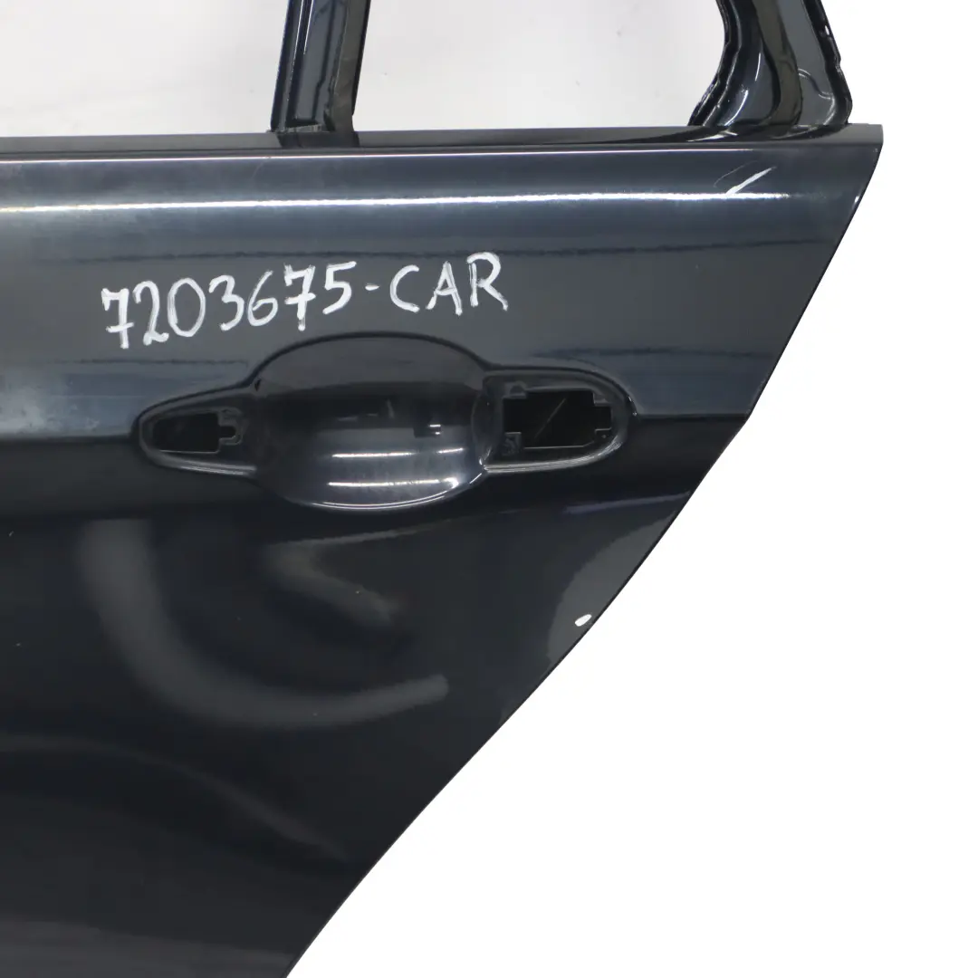BMW E91 Touring Puerta Trasera Izquierda Carbonschwarz Negro Metalizado - 416 - SKU 7203675-CAR - Número de pieza 7203675