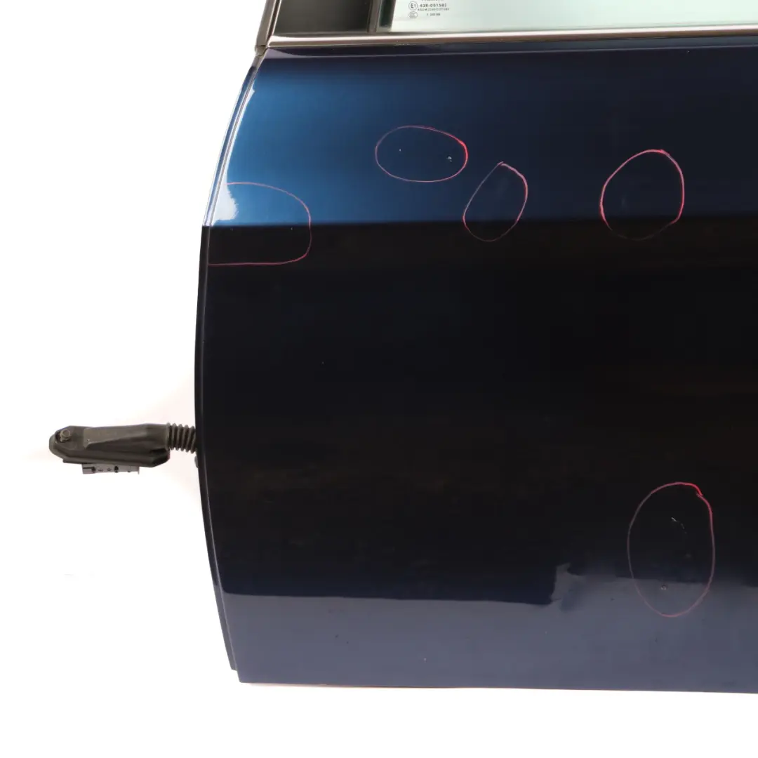 BMW E91 Door Rear Left N/S Touring Tiefseeblau Deep Sea Blue Metallic - A76 - SKU 7203675-DSB - Part number 7203675