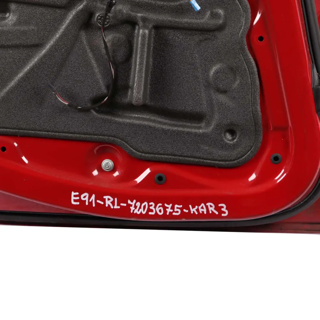 BMW 3 E91 Touring 3 Door Rear Left N/S Karmesinrot Crimson Red - A61 - SKU 7203675-KAR3 - Part number 7203675