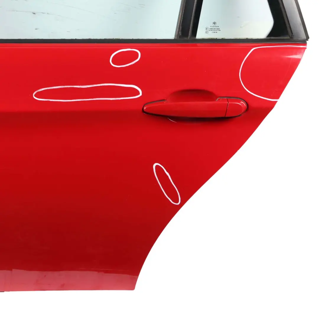 BMW 3 E91 Touring 3 Door Rear Left N/S Karmesinrot Crimson Red - A61 - SKU 7203675-KAR3 - Part number 7203675