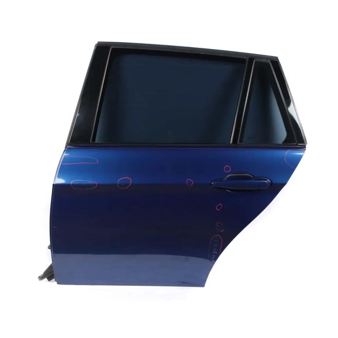 BMW E91 Touring Door Rear Left N/S Le Mans Blau Blue - 381 - SKU 7203675-LMB - Part number 7203675