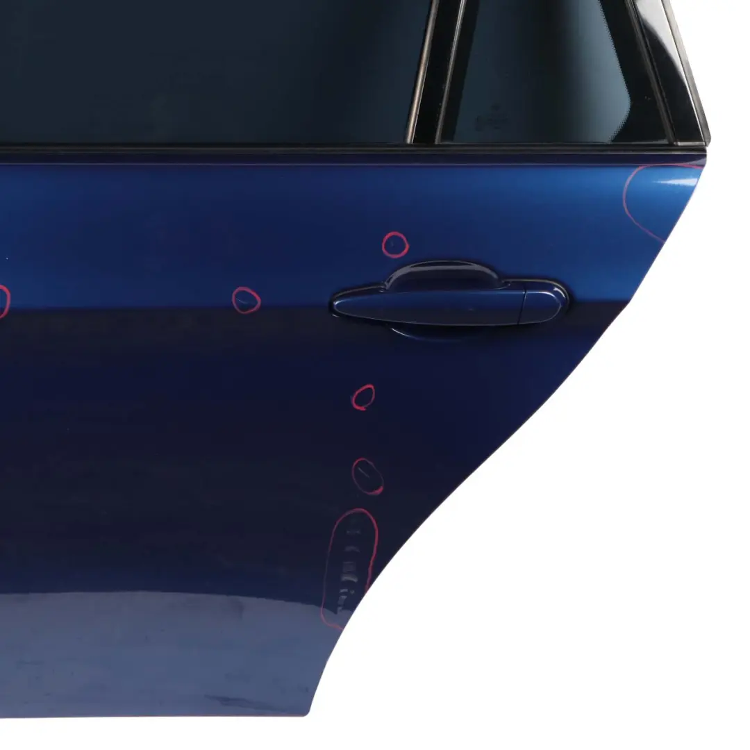 BMW E91 Touring Door Rear Left N/S Le Mans Blau Blue - 381 - SKU 7203675-LMB - Part number 7203675
