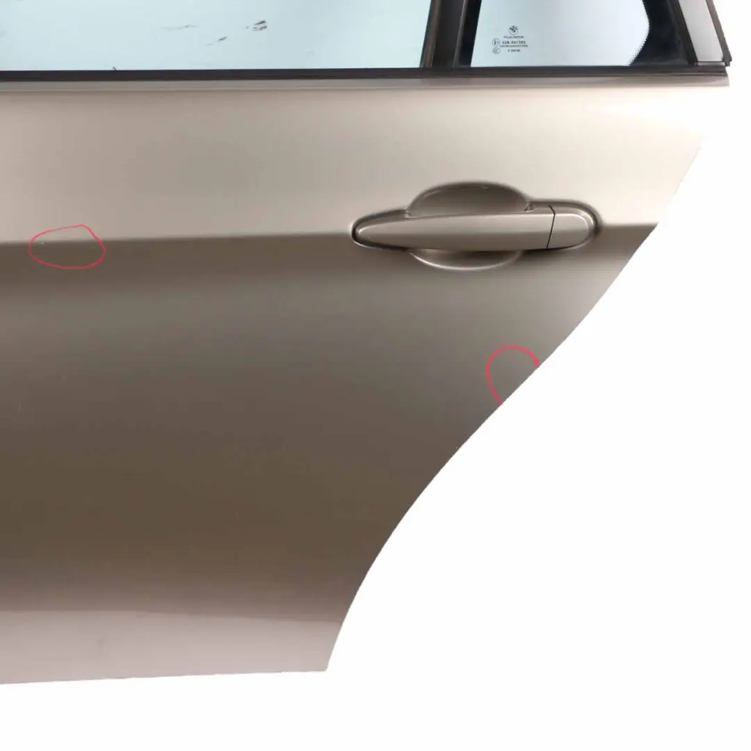 Door Rear Left N/S Touring Platinbronze Platinum Bronze Metallic - A53 to BMW E91 with Part number 7203675 BMW E91 Door Rear Left N/S Touring Platinbronze Platinum Bronze Metallic - A53 - SKU 7203675-PB - Part number 7203675