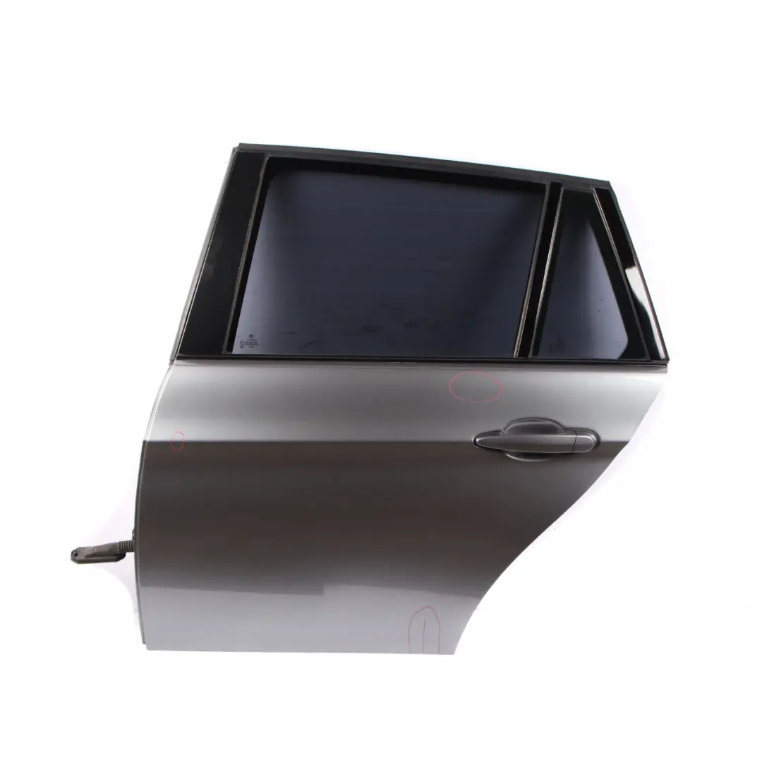 BMW E91 Touring Door Rear Left N/S Spacegrau Space Grey Metallic - A52 - SKU 7203675-SCG - Part number 7203675