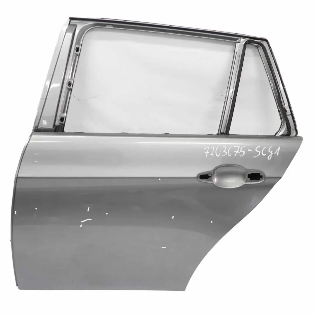 Porta Posteriore Sinistra Spacegrau Grigio Metallizzato - A52 per BMW E91 Touring con numero di parte 7203675 BMW E91 Touring Porta Posteriore Sinistra Spacegrau Grigio Metallizzato - A52 - SKU 7203675-SCG1 - Numero di parte 7203675