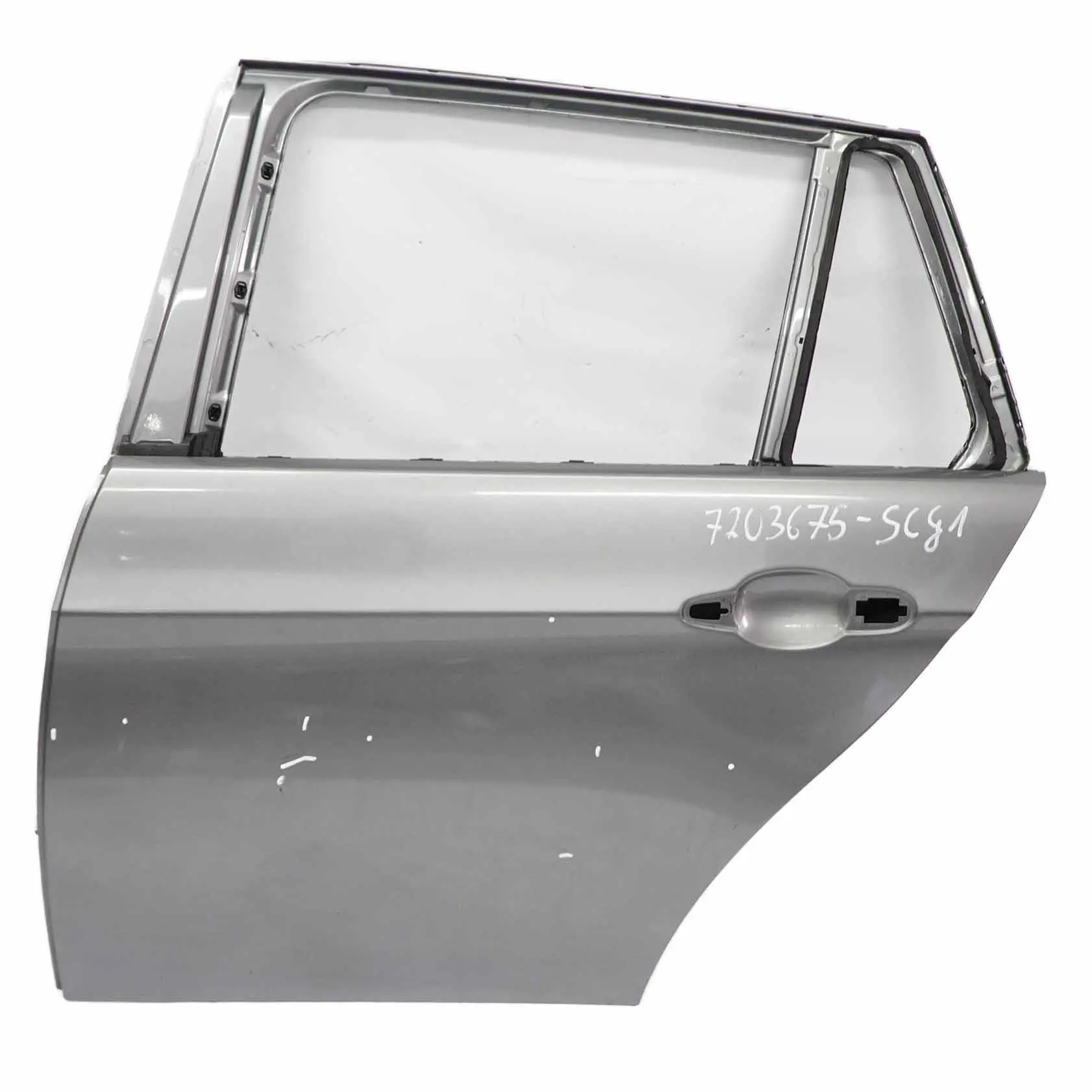 BMW E91 Touring Porta Posteriore Sinistra Spacegrau Grigio Metallizzato - A52