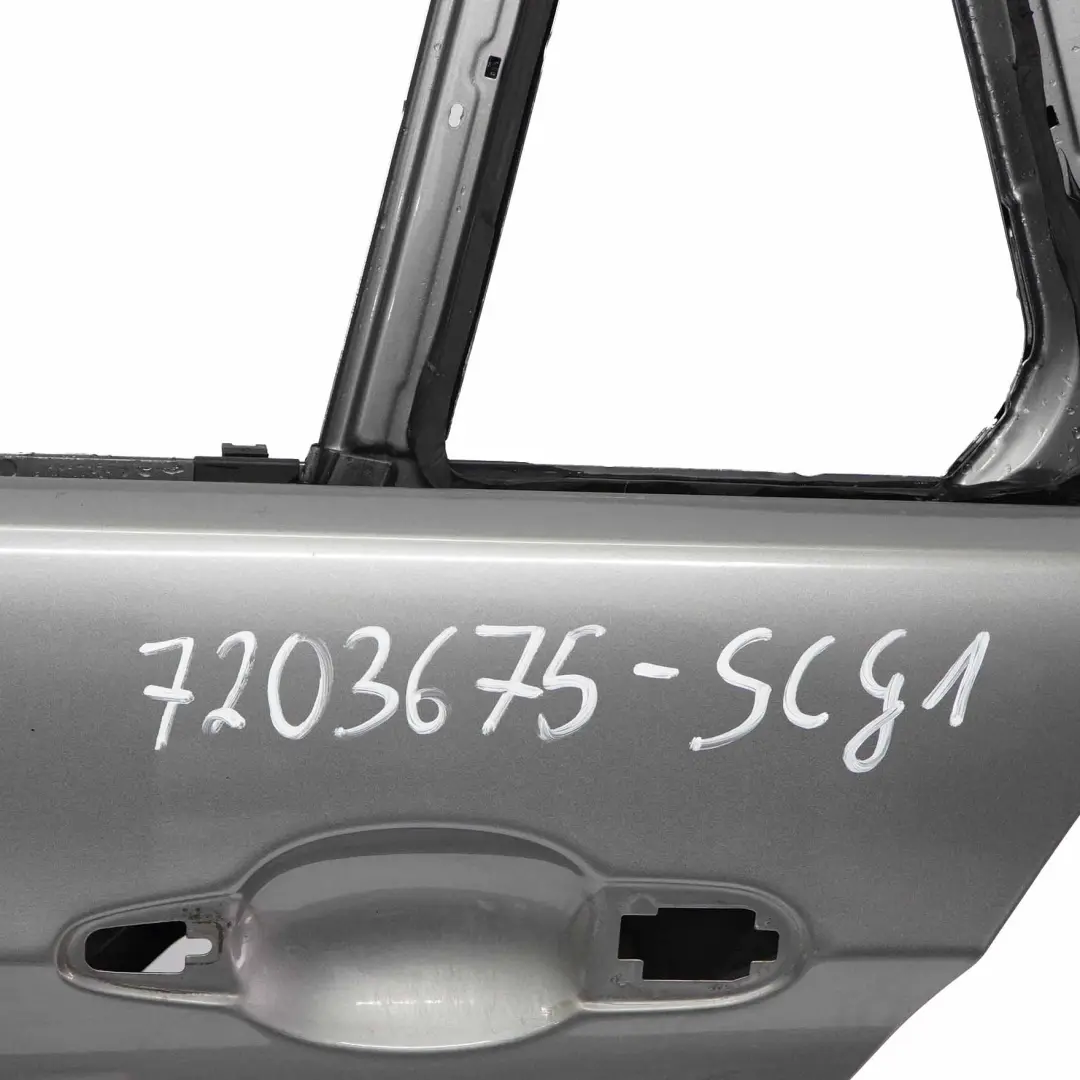 Puerta Trasera Izquierda Spacegrau Gris Metalizado - A52 para BMW E91 Touring con número de pieza 7203675 BMW E91 Touring Puerta Trasera Izquierda Spacegrau Gris Metalizado - A52 - SKU 7203675-SCG1 - Número de pieza 7203675