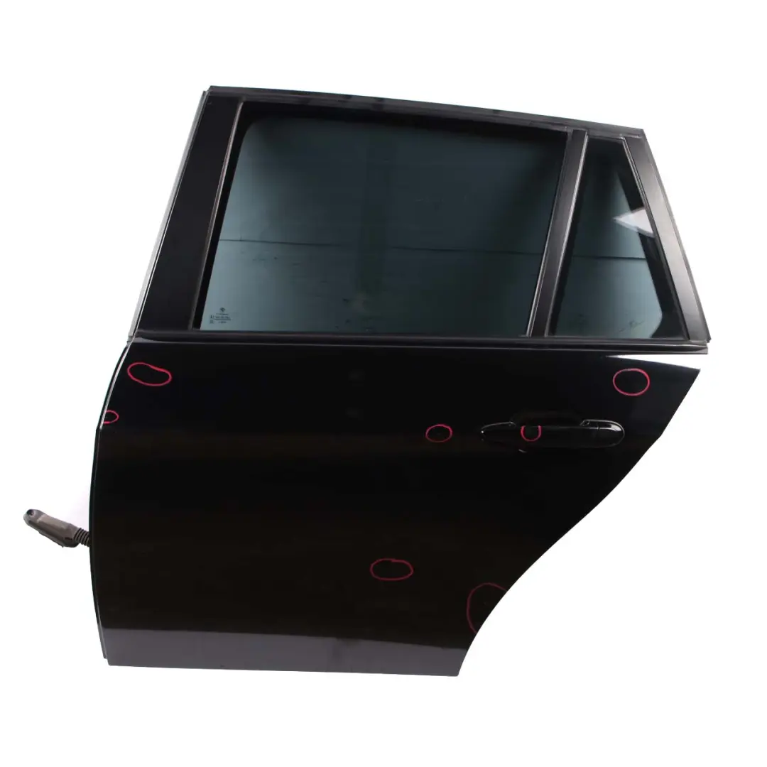 Door Rear Left N/S Schwarz 2 Black - 668 to BMW 3 Series E91 Touring with Part number 7203675 BMW 3 Series E91 Touring Door Rear Left N/S Schwarz 2 Black - 668 - SKU 7203675-SCH - Part number 7203675