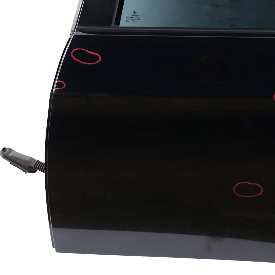 Door Rear Left N/S Schwarz 2 Black - 668 to BMW 3 Series E91 Touring with Part number 7203675 BMW 3 Series E91 Touring Door Rear Left N/S Schwarz 2 Black - 668 - SKU 7203675-SCH - Part number 7203675