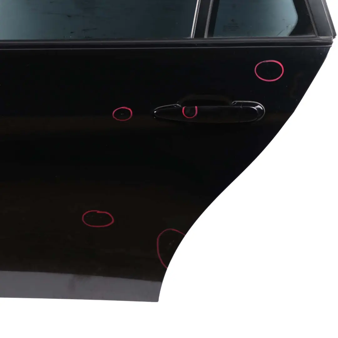 BMW 3 Series E91 Touring Door Rear Left N/S Schwarz 2 Black - 668 - SKU 7203675-SCH - Part number 7203675