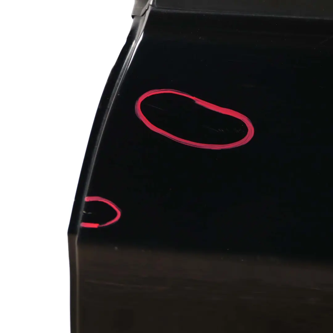 Door Rear Left N/S Schwarz 2 Black - 668 to BMW 3 Series E91 Touring with Part number 7203675 BMW 3 Series E91 Touring Door Rear Left N/S Schwarz 2 Black - 668 - SKU 7203675-SCH - Part number 7203675