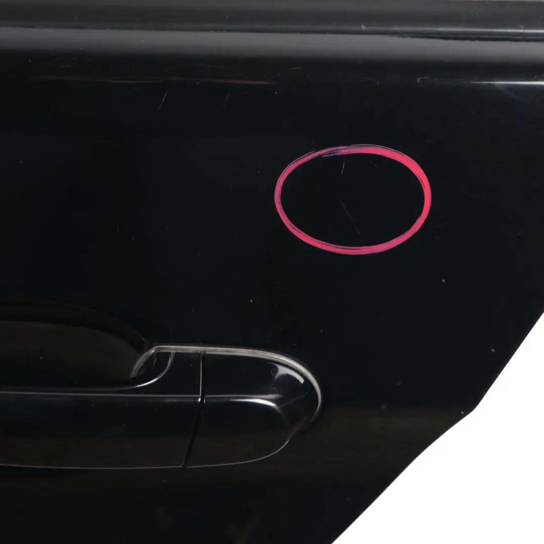 BMW 3 Series E91 Touring Door Rear Left N/S Schwarz 2 Black - 668 - SKU 7203675-SCH - Part number 7203675