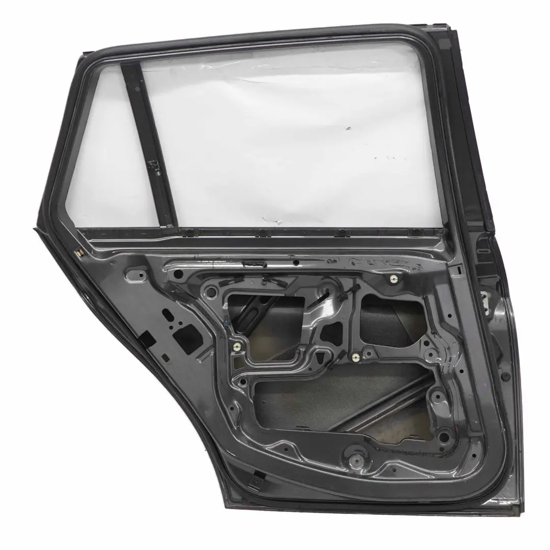 Porta posteriore sinistra Touring Sparkling Graphite Metallic - A22 per BMW E91 con numero di parte 7203675 BMW E91 Porta posteriore sinistra Touring Sparkling Graphite Metallic - A22 - SKU 7203675-SG1 - Numero di parte 7203675