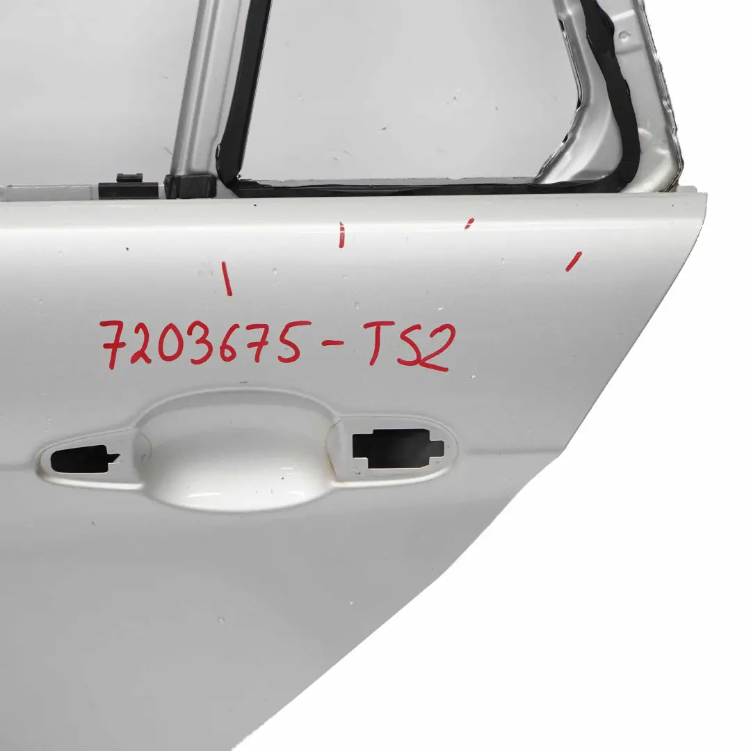 Puerta Trasera Izquierda Titansilber Silver Silber Metallic 354 para BMW E91 Touring con número de pieza 7203675 BMW E91 Touring Puerta Trasera Izquierda Titansilber Silver Silber Metallic 354 - SKU 7203675-TS2 - Número de pieza 7203675