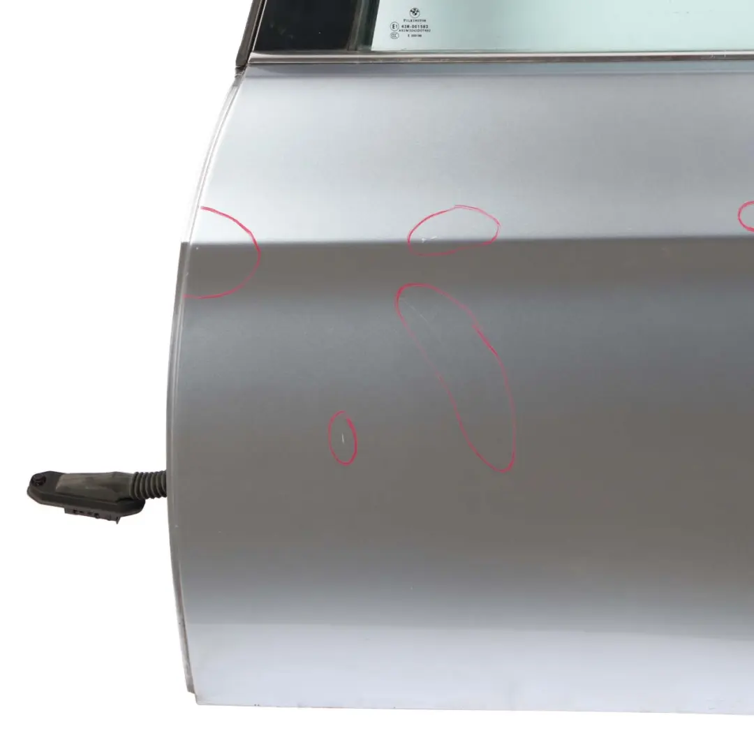 BMW E91 Touring Door Rear Left N/S Bluewater Blue Water Metallic - 896 - SKU 7203675-WB - Part number 7203675