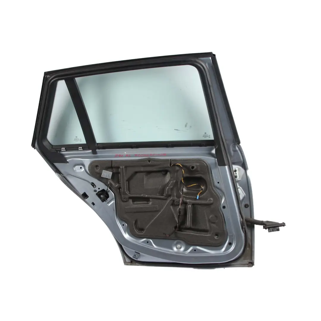 BMW E91 Touring Door Rear Left N/S Bluewater Blue Water Metallic - 896 - SKU 7203675-WB - Part number 7203675