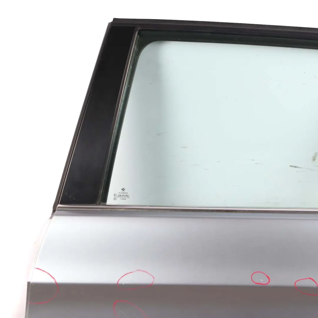 BMW E91 Touring Door Rear Left N/S Bluewater Blue Water Metallic - 896 - SKU 7203675-WB - Part number 7203675