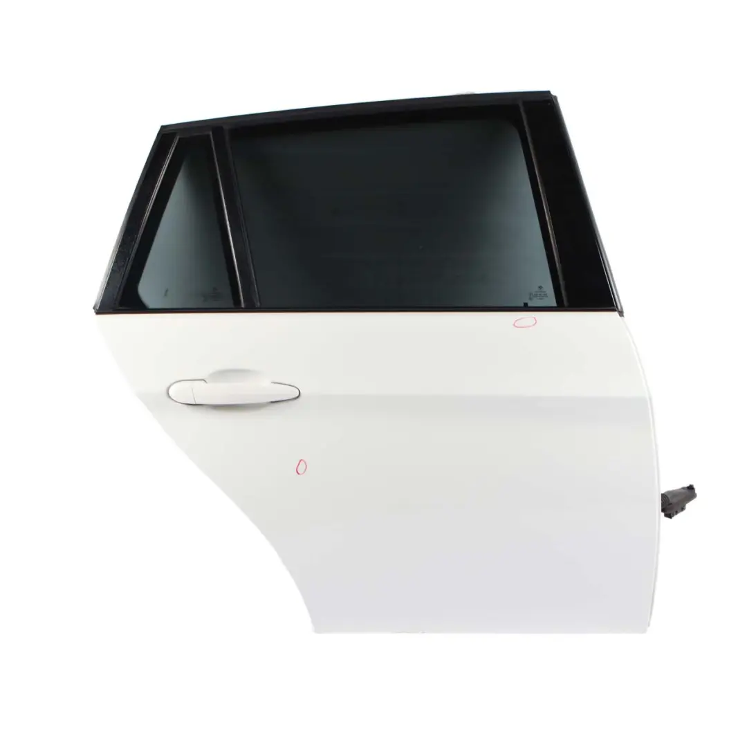 Door Rear Right O/S Alpinweiss Alpine White 3 - 300 to BMW 3 E91 Touring with Part number 7203676 BMW 3 E91 Touring Door Rear Right O/S Alpinweiss Alpine White 3 - 300 - SKU 7203676-AW - Part number 7203676