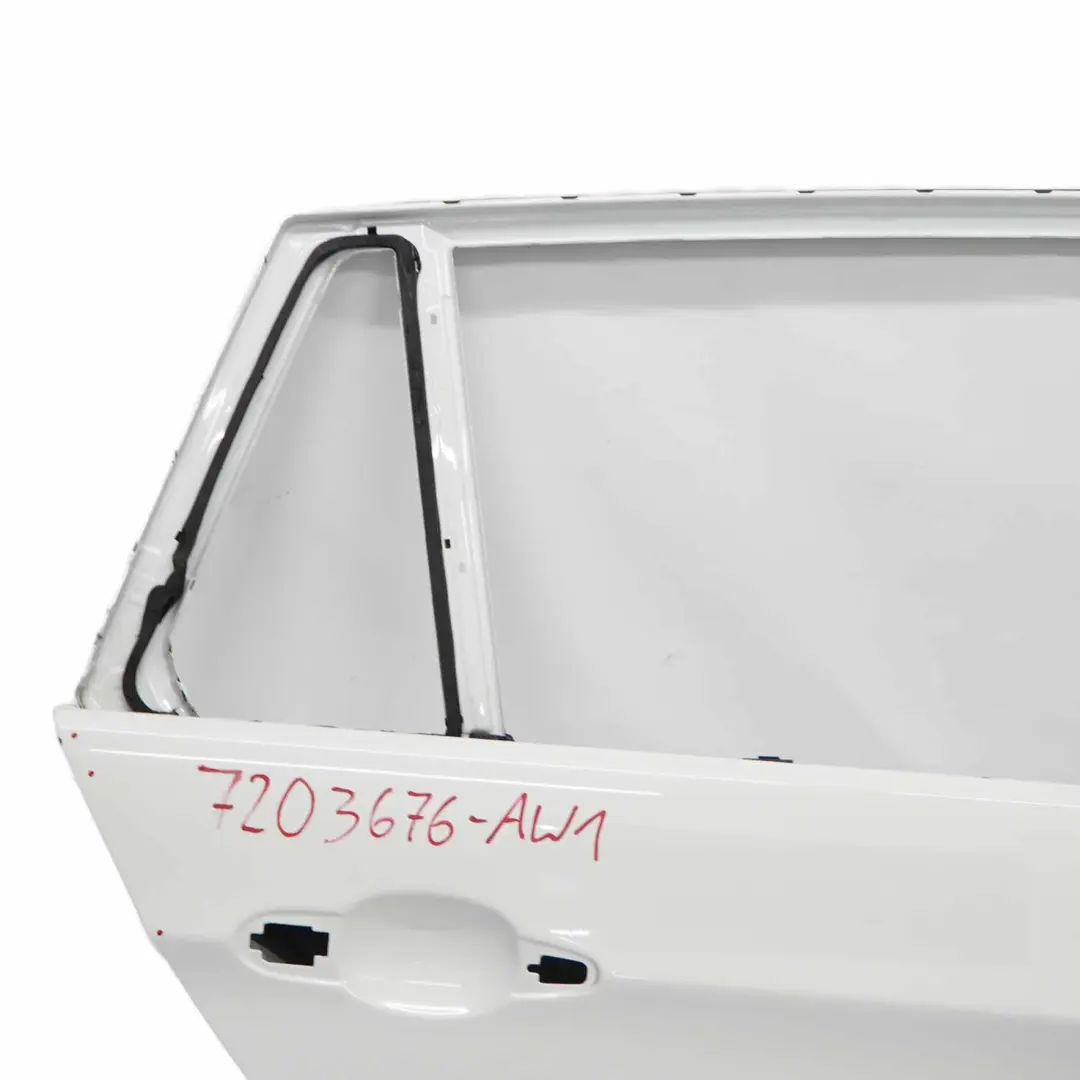 Door Rear Right O/S Alpinweiss Alpine White 3 - 300 to BMW E91 Touring with Part number 7203676 BMW E91 Touring Door Rear Right O/S Alpinweiss Alpine White 3 - 300 - SKU 7203676-AW1 - Part number 7203676