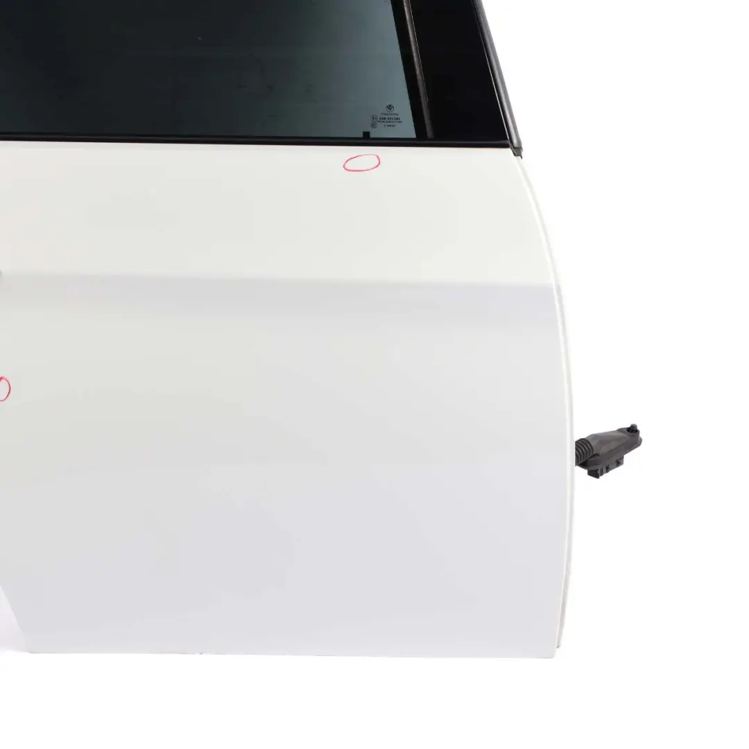 Door Rear Right O/S Alpinweiss Alpine White 3 - 300 to BMW 3 E91 Touring with Part number 7203676 BMW 3 E91 Touring Door Rear Right O/S Alpinweiss Alpine White 3 - 300 - SKU 7203676-AW - Part number 7203676