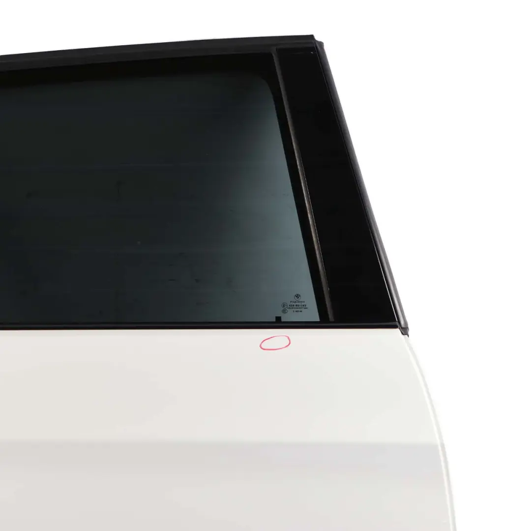 BMW 3 E91 Touring Door Rear Right O/S Alpinweiss Alpine White 3 - 300 - SKU 7203676-AW - Part number 7203676