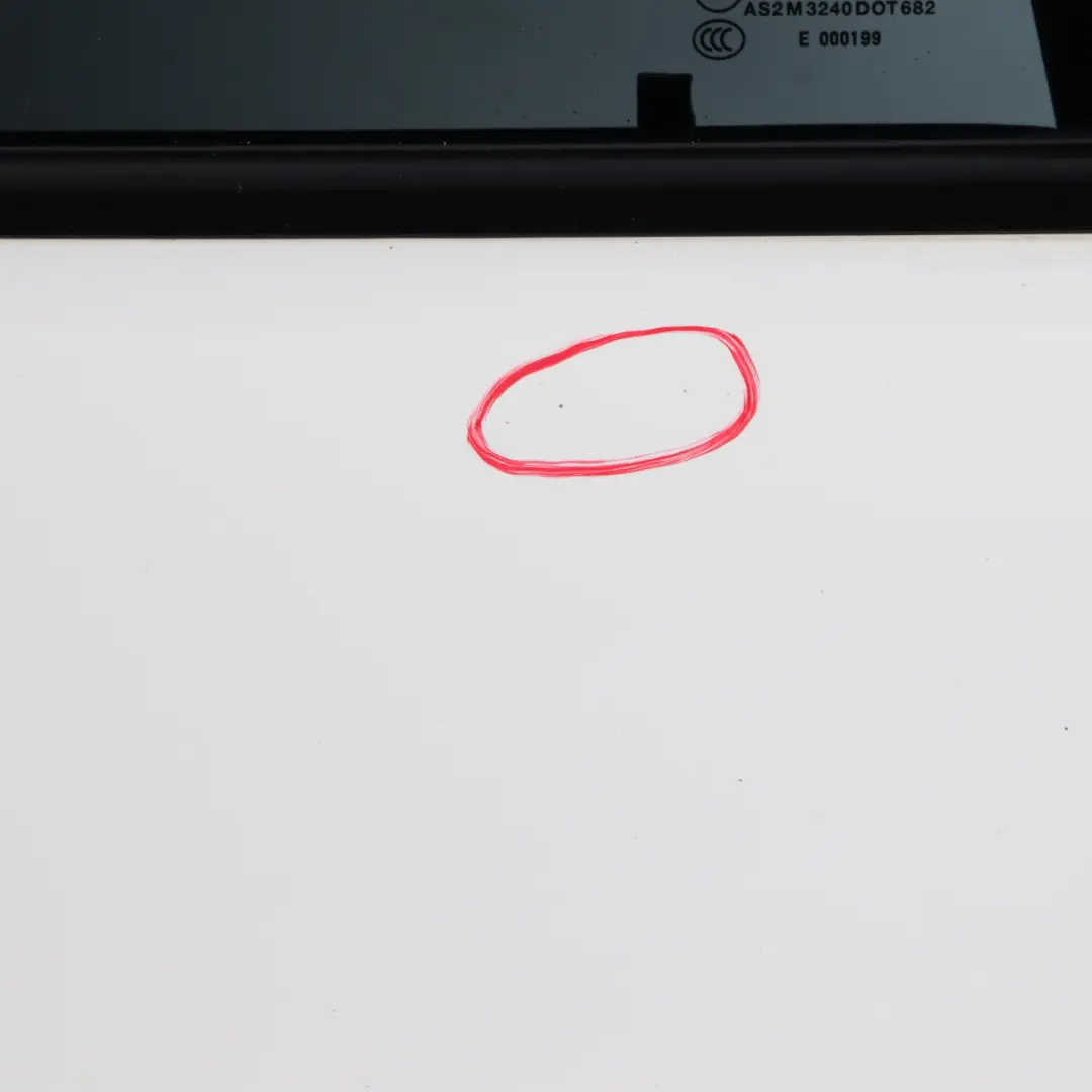 BMW 3 E91 Touring Door Rear Right O/S Alpinweiss Alpine White 3 - 300 - SKU 7203676-AW - Part number 7203676