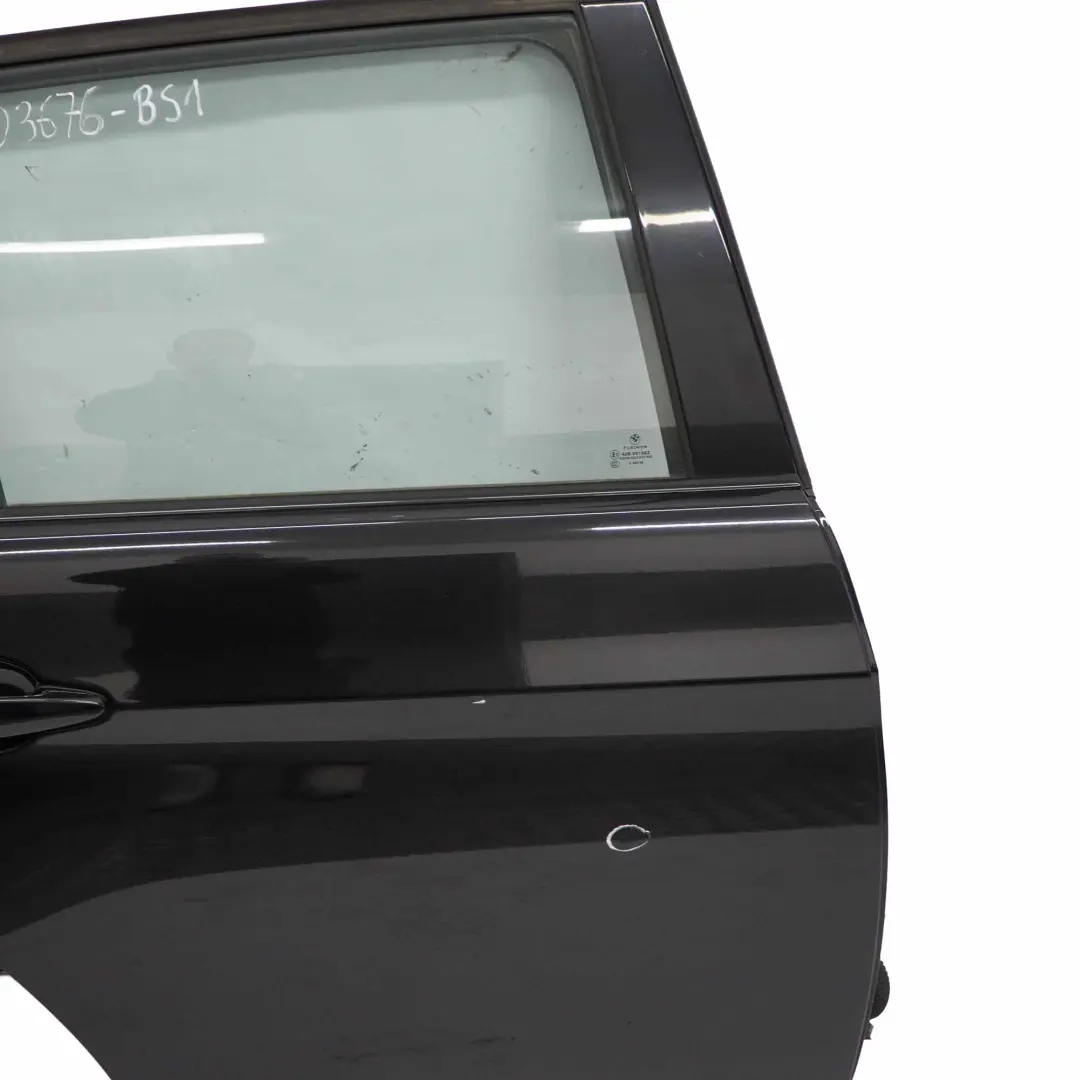 Puerta Trasera Derecha Zafiro Negro Metalizado - 475 para BMW E91 Touring con número de pieza 7203676 BMW E91 Touring Puerta Trasera Derecha Zafiro Negro Metalizado - 475 - SKU 7203676-BS1 - Número de pieza 7203676