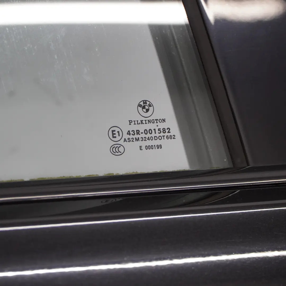 Door Rear Right O/S Black Sapphire Metallic - 475 to BMW E91 Touring with Part number 7203676 BMW E91 Touring Door Rear Right O/S Black Sapphire Metallic - 475 - SKU 7203676-BS1 - Part number 7203676
