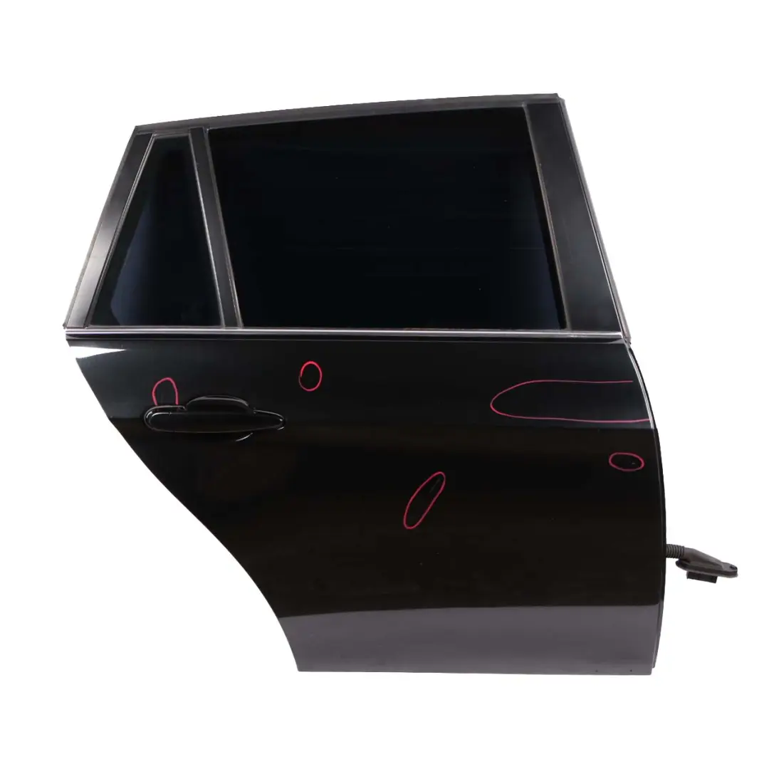 BMW 3 Series E91 Touring Door Rear Right O/S Black Sapphire Metallic - 475 - SKU 7203676-BS2 - Part number 7203676