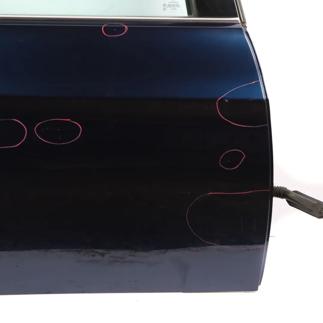 Door Rear Right O/S Touring Tiefseeblau Deep Sea Blue Metallic - A76 to BMW E91 with Part number 7203676 BMW E91 Door Rear Right O/S Touring Tiefseeblau Deep Sea Blue Metallic - A76 - SKU 7203676-DSB - Part number 7203676