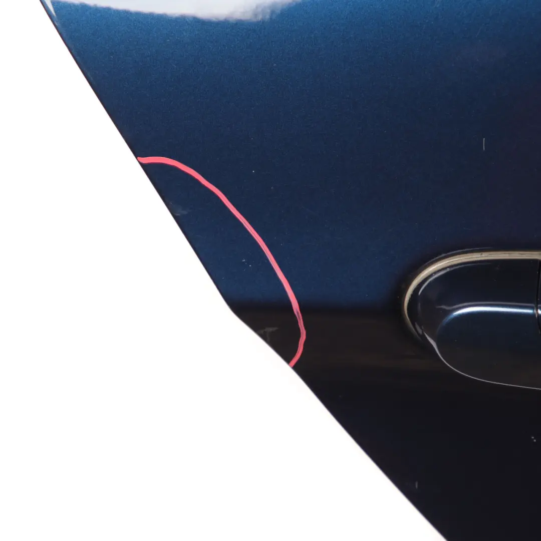 Door Rear Right O/S Touring Tiefseeblau Deep Sea Blue Metallic - A76 to BMW E91 with Part number 7203676 BMW E91 Door Rear Right O/S Touring Tiefseeblau Deep Sea Blue Metallic - A76 - SKU 7203676-DSB - Part number 7203676