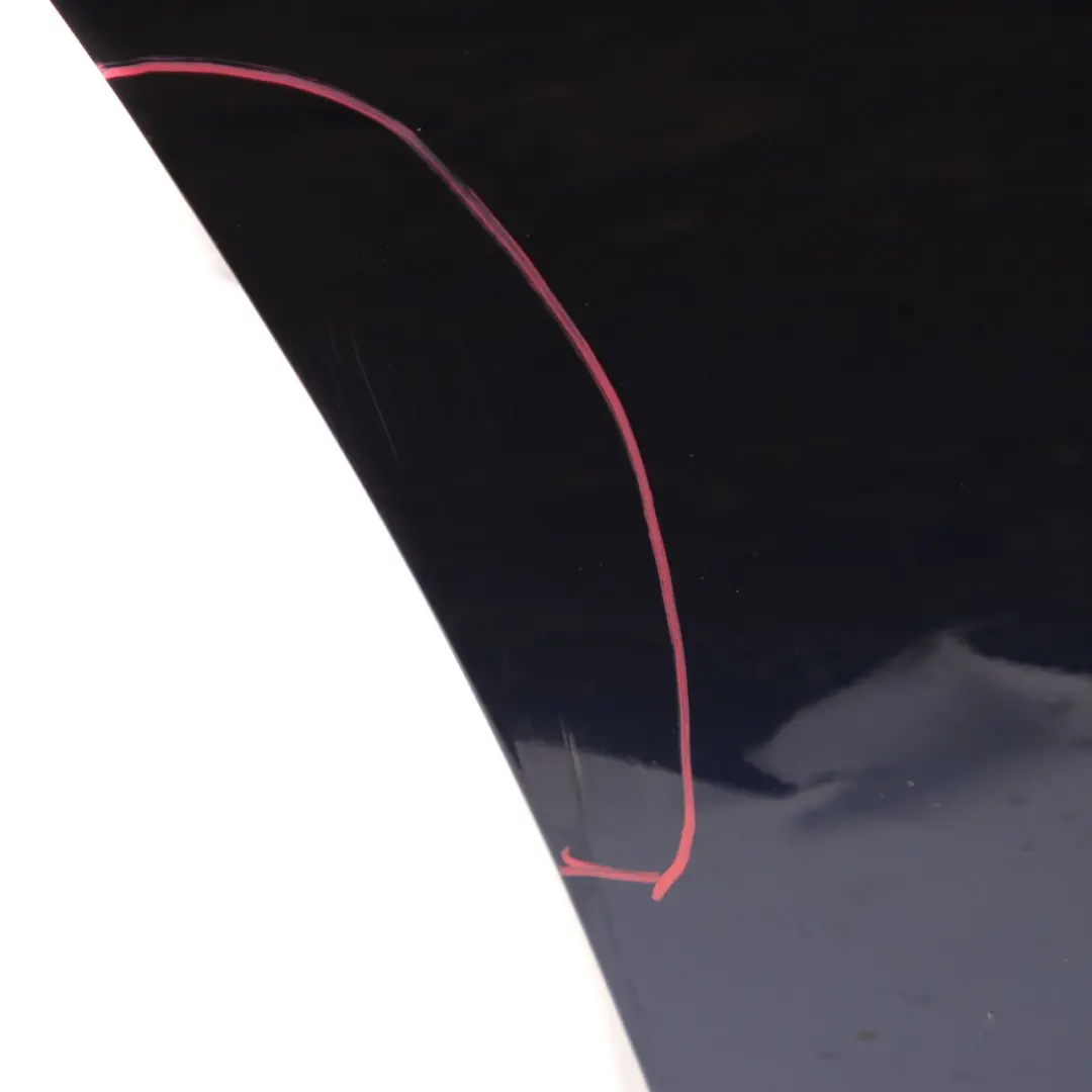 BMW E91 Door Rear Right O/S Touring Tiefseeblau Deep Sea Blue Metallic - A76 - SKU 7203676-DSB - Part number 7203676