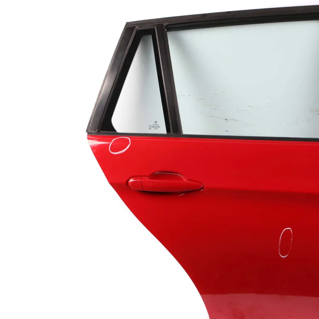 Door Rear Right O/S Karmesinrot Crimson Red - A61 to BMW 3 E91 Touring 2 with Part number 7203676 BMW 3 E91 Touring 2 Door Rear Right O/S Karmesinrot Crimson Red - A61 - SKU 7203676-KAR2 - Part number 7203676