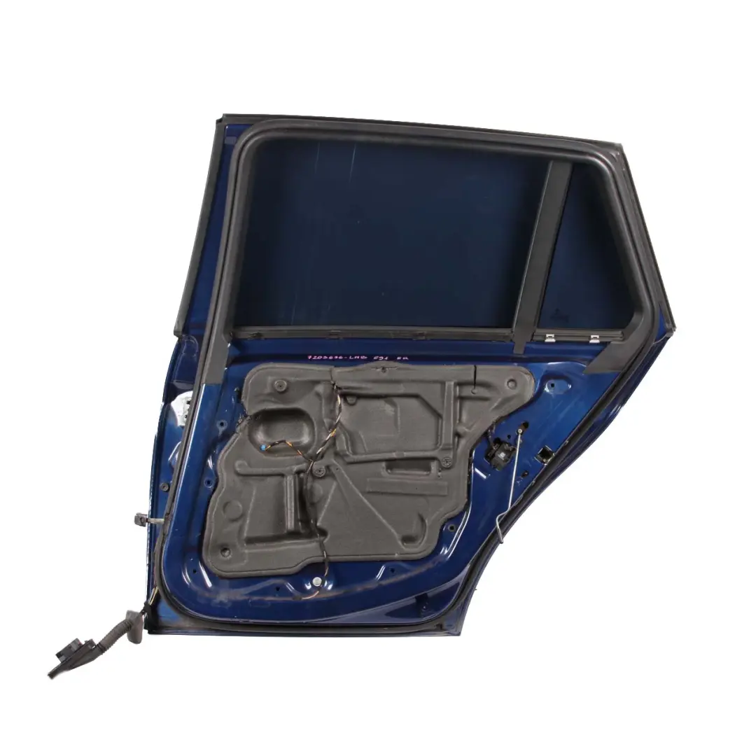Door Rear Right O/S Le Mans Blau Blue - 381 to BMW 3 Series E91 Touring with Part number 7203676 BMW 3 Series E91 Touring Door Rear Right O/S Le Mans Blau Blue - 381 - SKU 7203676-LMB - Part number 7203676