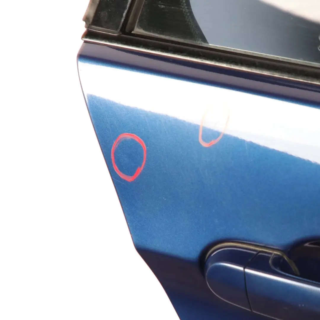 Door Rear Right O/S Le Mans Blau Blue - 381 to BMW 3 Series E91 Touring with Part number 7203676 BMW 3 Series E91 Touring Door Rear Right O/S Le Mans Blau Blue - 381 - SKU 7203676-LMB - Part number 7203676