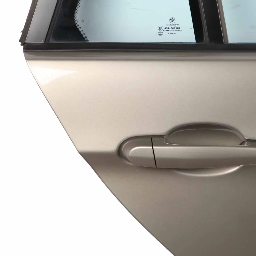 Door Rear Right O/S Touring Platinbronze Platinum Bronze Metallic - A53 to BMW E91 with Part number 7203676 BMW E91 Door Rear Right O/S Touring Platinbronze Platinum Bronze Metallic - A53 - SKU 7203676-PB - Part number 7203676