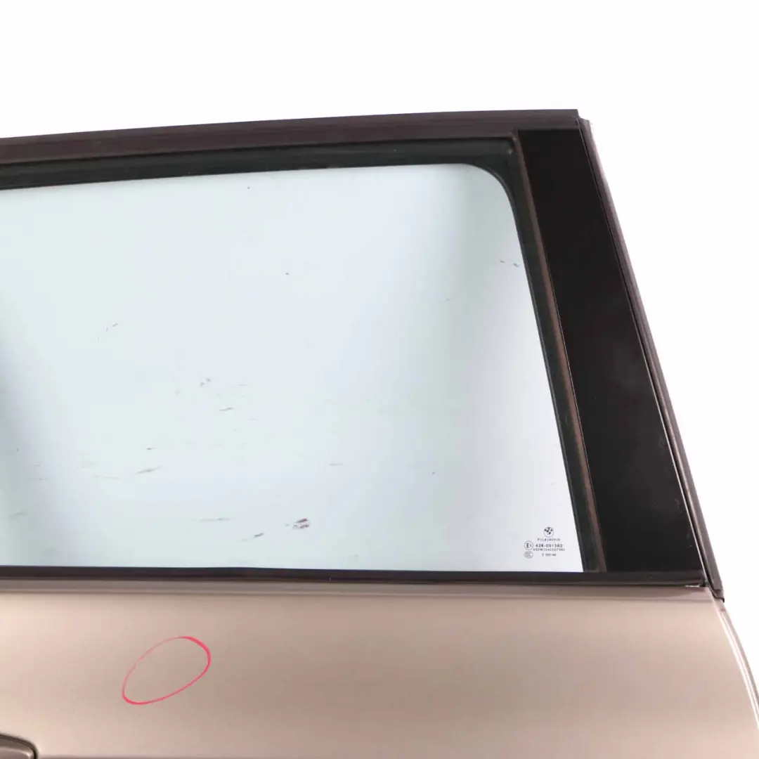 Door Rear Right O/S Touring Platinbronze Platinum Bronze Metallic - A53 to BMW E91 with Part number 7203676 BMW E91 Door Rear Right O/S Touring Platinbronze Platinum Bronze Metallic - A53 - SKU 7203676-PB - Part number 7203676