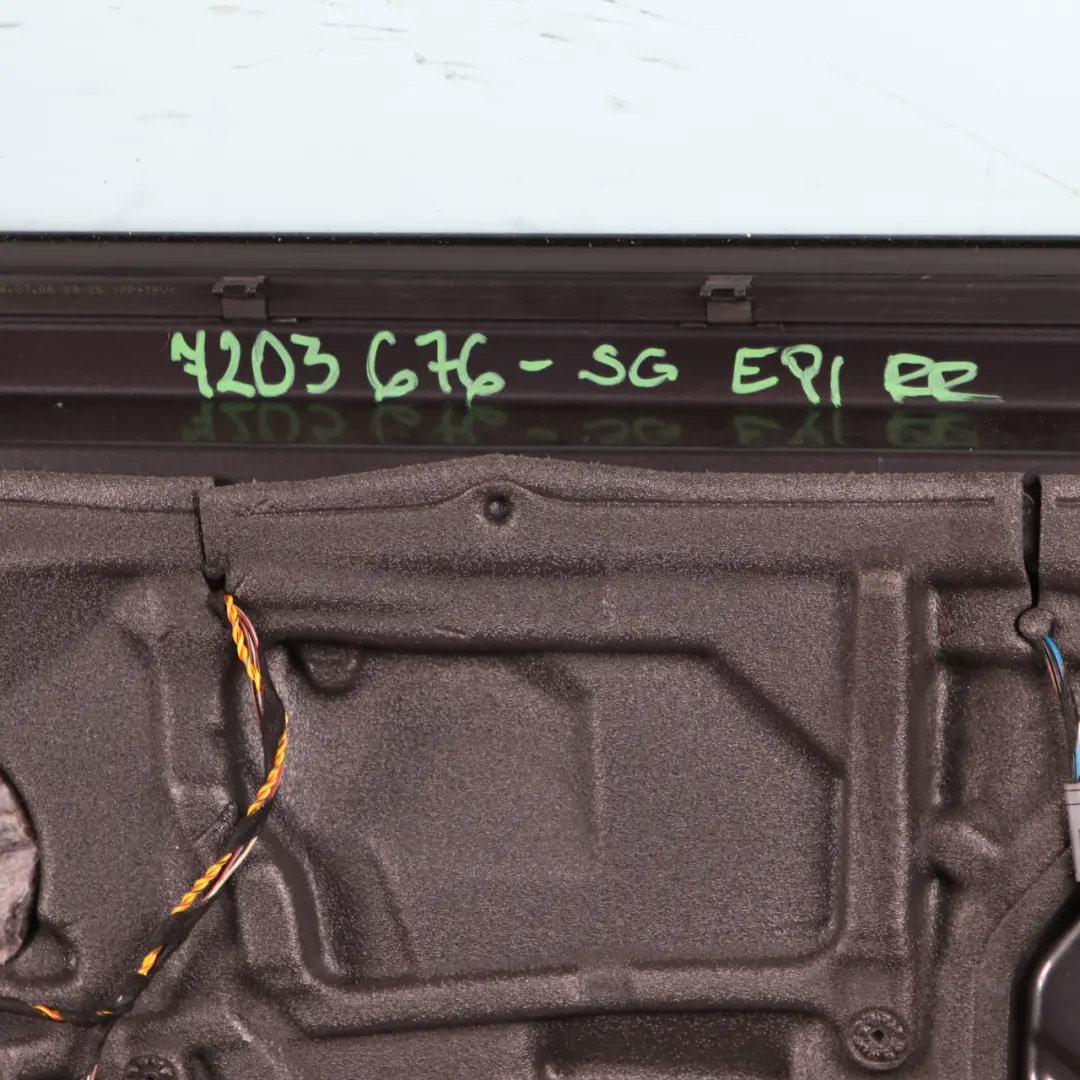 BMW E91 Touring Door Rear Right O/S Spacegrau Space Grey Metallic - A52 - SKU 7203676-SCG - Part number 7203676