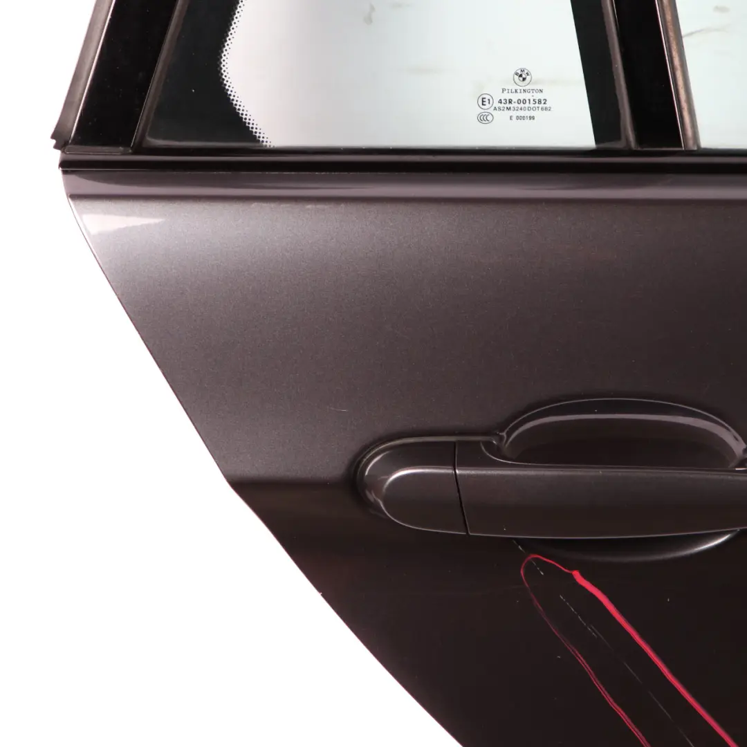 Door Rear Right O/S Spacegrau Space Grey Metallic - A52 to BMW E91 Touring with Part number 7203676 BMW E91 Touring Door Rear Right O/S Spacegrau Space Grey Metallic - A52 - SKU 7203676-SCG - Part number 7203676