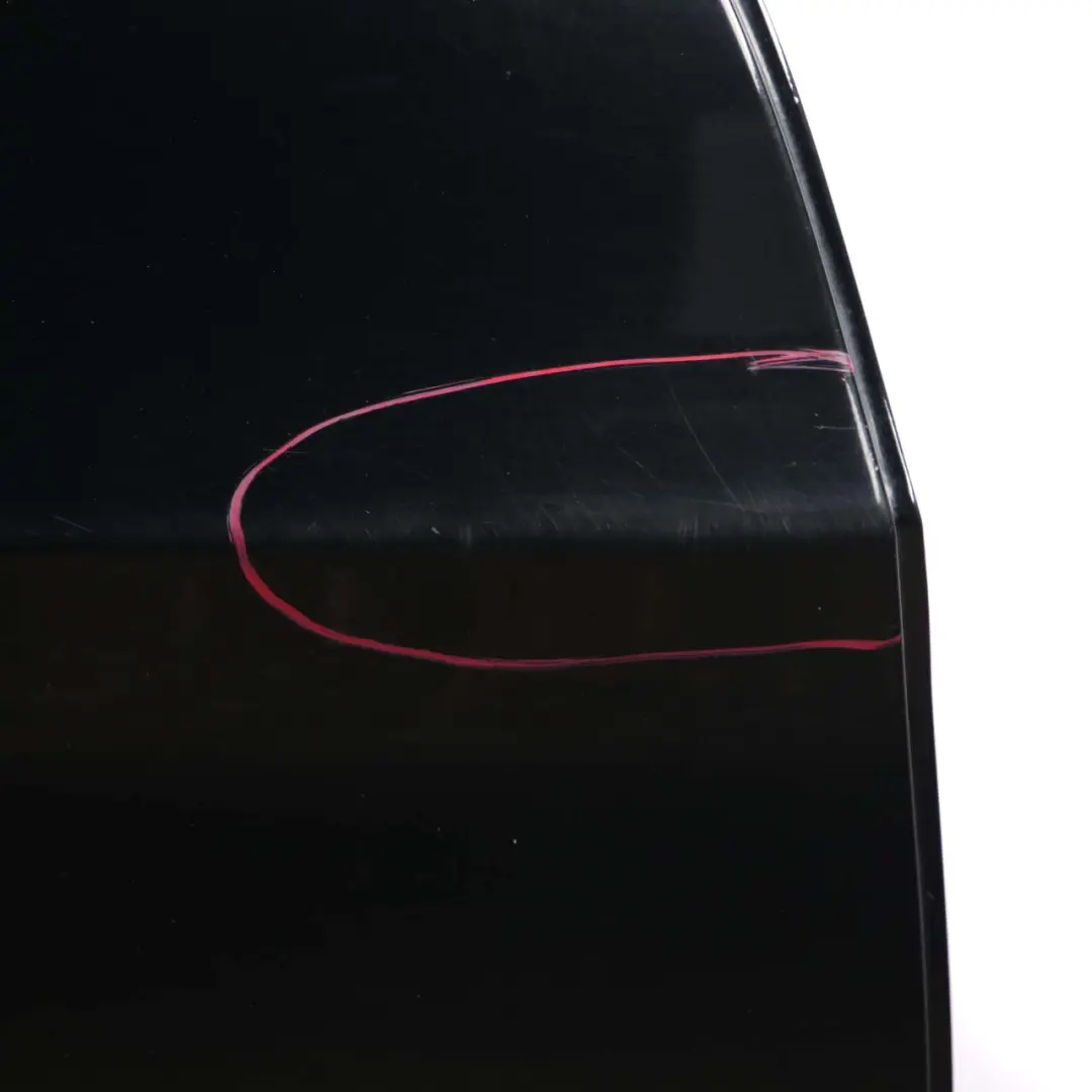 BMW 3 Series E91 Touring Door Rear Right O/S Schwarz 2 Black - 668 - SKU 7203676-SCH - Part number 7203676