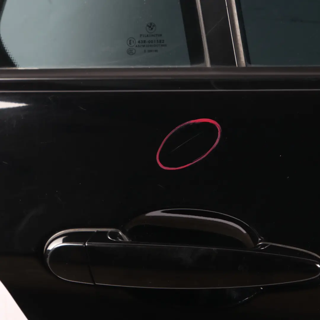 Door Rear Right O/S Schwarz 2 Black - 668 to BMW 3 Series E91 Touring with Part number 7203676 BMW 3 Series E91 Touring Door Rear Right O/S Schwarz 2 Black - 668 - SKU 7203676-SCH - Part number 7203676