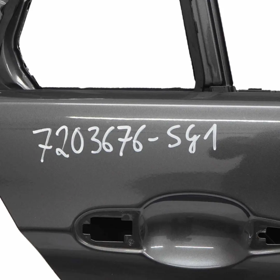Door Rear Right O/S Sparkling Graphite Metallic- A22 to BMW E91 with Part number 7203676 BMW E91 Door Rear Right O/S Sparkling Graphite Metallic- A22 - SKU 7203676-SG1 - Part number 7203676