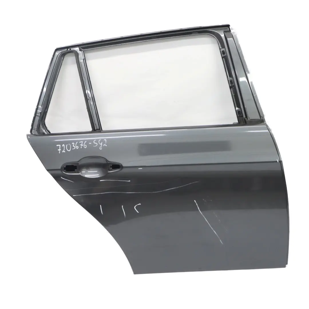 Door Rear Right O/S Sparkling Graphite Metallic - A22 to BMW E91 Touring with Part number 7203676 BMW E91 Touring Door Rear Right O/S Sparkling Graphite Metallic - A22 - SKU 7203676-SG2 - Part number 7203676