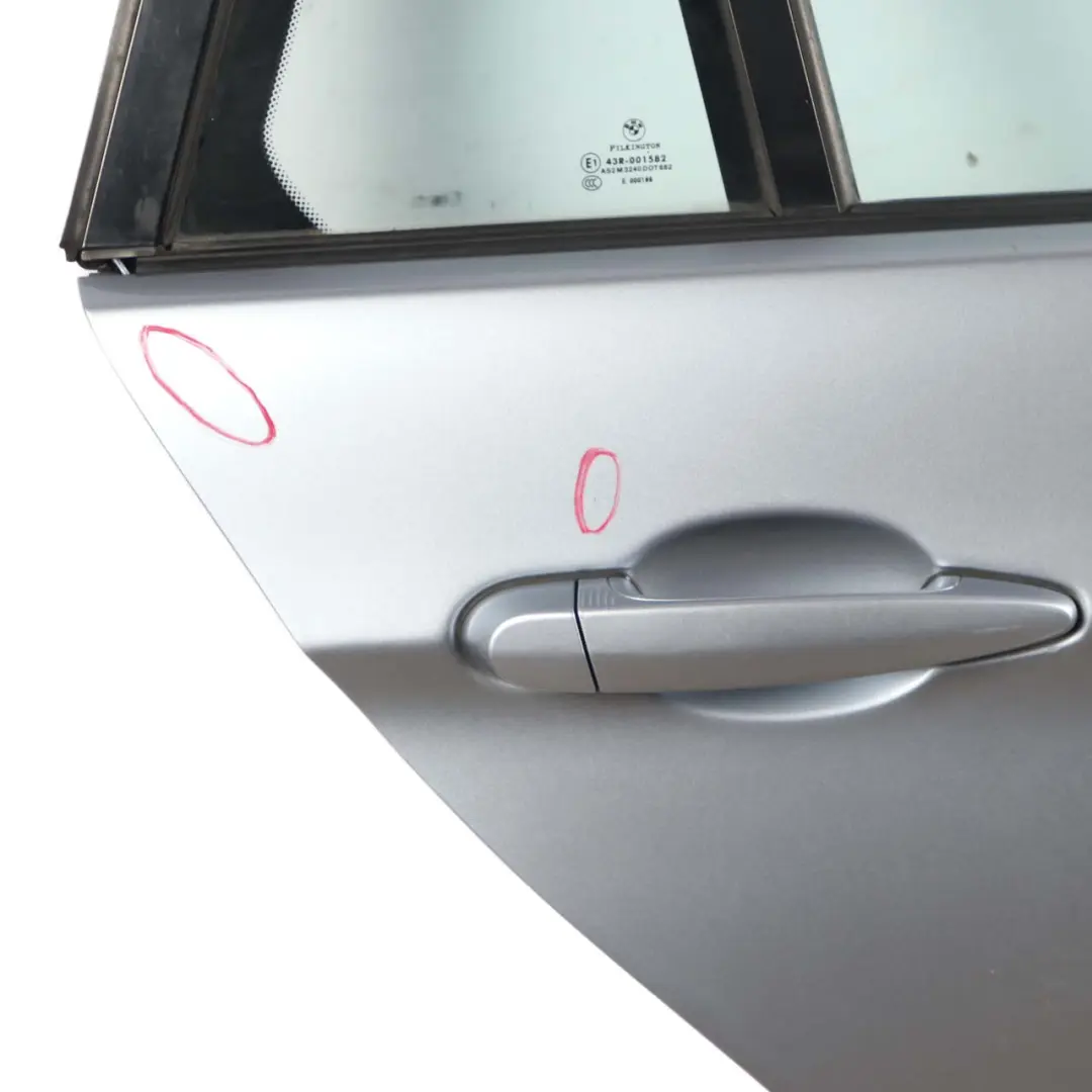  Door Rear Right O/S BMW E91 Touring Bluewater Blue Water Metallic - 896 - SKU 7203676-WB - Part number 7203676