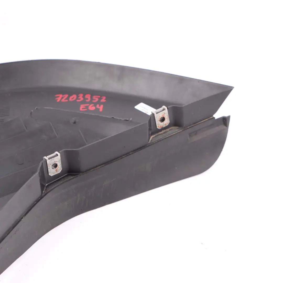 Underfloor Cover BMW E63 E64 Engine Compartment Bottom Right O/S 7009720 to with Part number 7203952 Underfloor Cover BMW E63 E64 Engine Compartment Bottom Right O/S 7009720 - SKU 7203952 - Part number 7203952