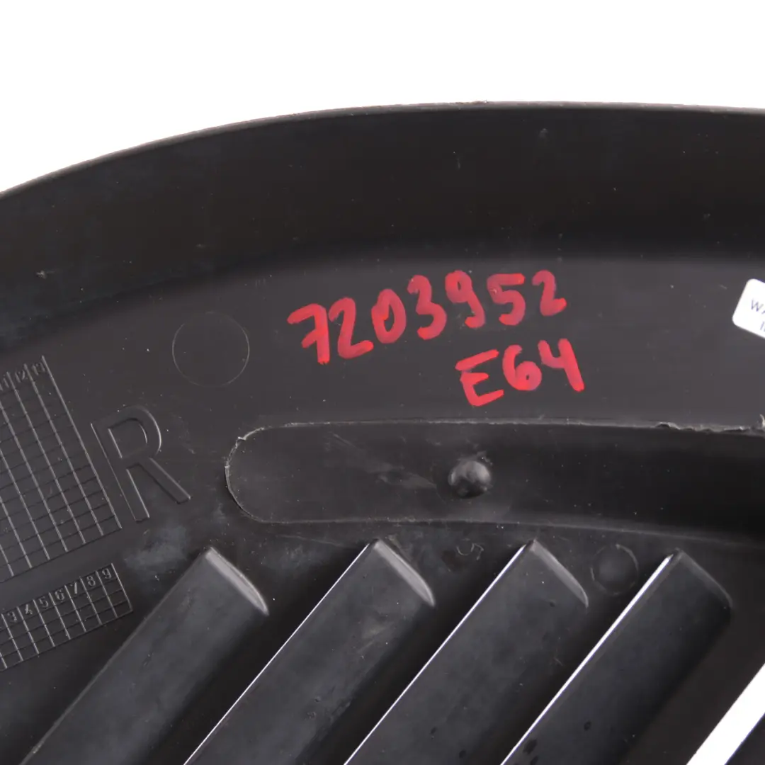Unterflurabdeckung Motorraum unten rechts 7009720 für BMW E63 E64 mit Teilenummer 7203952 BMW E63 E64 Unterflurabdeckung Motorraum unten rechts 7009720 - SKU 7203952 - Teilenummer 7203952