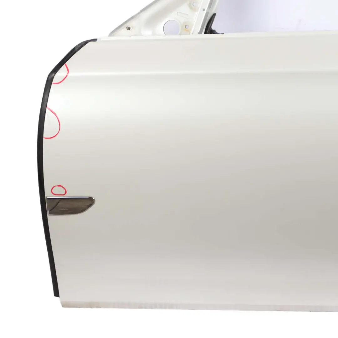 Door Front Left N/S BMW F01 Mineralweiss Mineral White Metallic - A96 to with Part number 7203977 Door Front Left N/S BMW F01 Mineralweiss Mineral White Metallic - A96 - SKU 7203977-MW - Part number 7203977