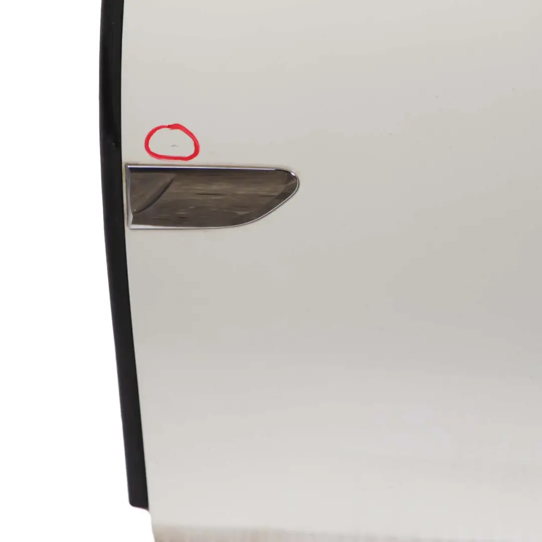  Door Front Left N/S BMW F01 Mineralweiss Mineral White Metallic - A96 - SKU 7203977-MW - Part number 7203977